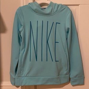 Mint/Teal Nike hoodie